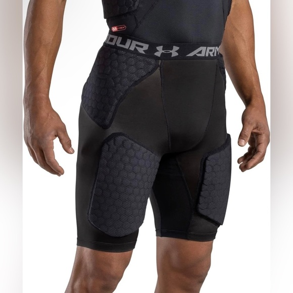 Under Armour Other - Under Armour Gameday 5-Pad Football Compression Girdle/Shorts Size 2X Men’s NWOT